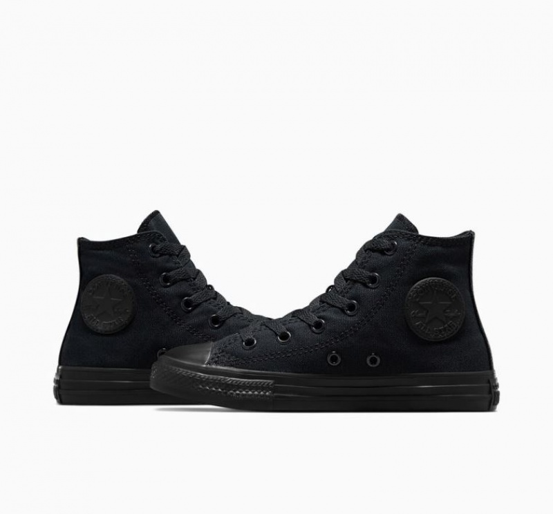 Black Converse Chuck Taylor All Star Kids' High Tops | NZ WNRAK9024