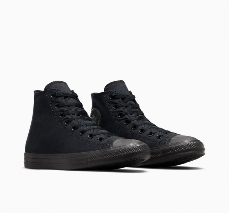 Black Converse Chuck Taylor All Star Men's High Tops | NZ RMVLB3975