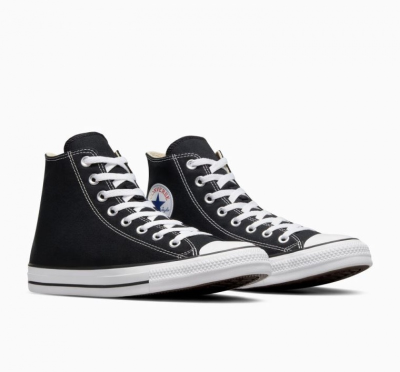 Black Converse Chuck Taylor All Star Men's High Tops | NZ EYHWT2548