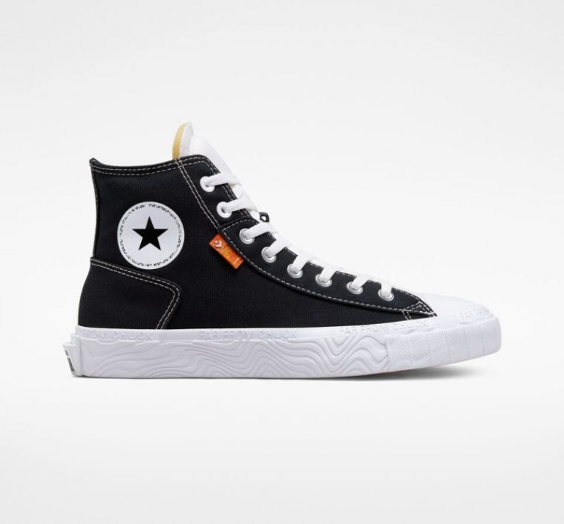 Black Converse Chuck Taylor Alt Star Canvas Men\'s High Tops | NZ XZAGH1520