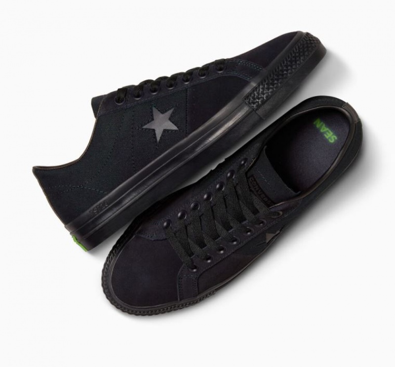 Black Converse Sean Greene One Star Pro Men's Low Tops | NZ YFIZL1243