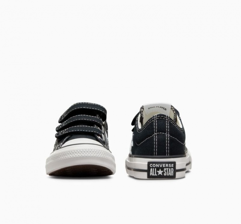 Black Converse Star Player 76 Easy-on Kids' Low Tops | NZ SBLCR2410