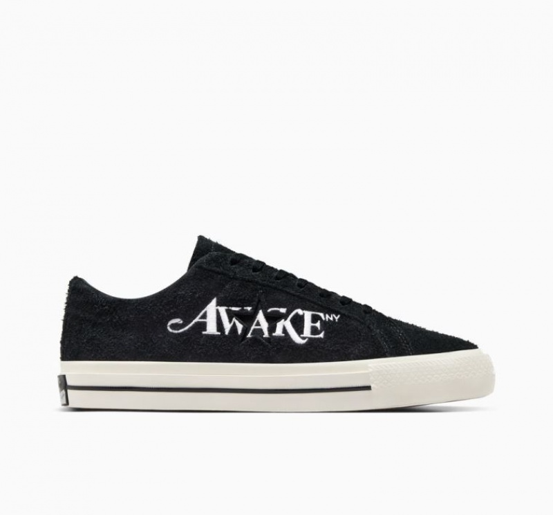 Black Converse X Awake NY One Star Pro Men\'s Low Tops | NZ UNGWS4307