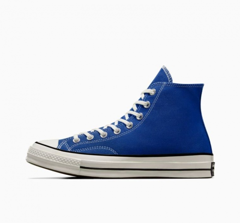 Blue Converse Chuck 70 Canvas Men's High Tops | NZ ZBMSX8219