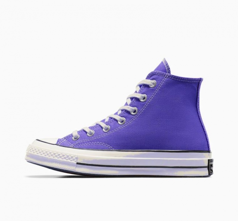 Blue Converse Chuck 70 Canvas Men's High Tops | NZ KLNMO6201