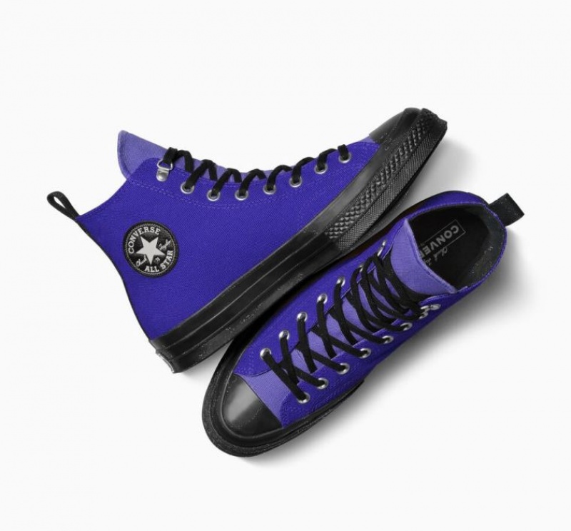 Blue Converse Chuck 70 Gore-tex Men's High Tops | NZ YFEDW3571