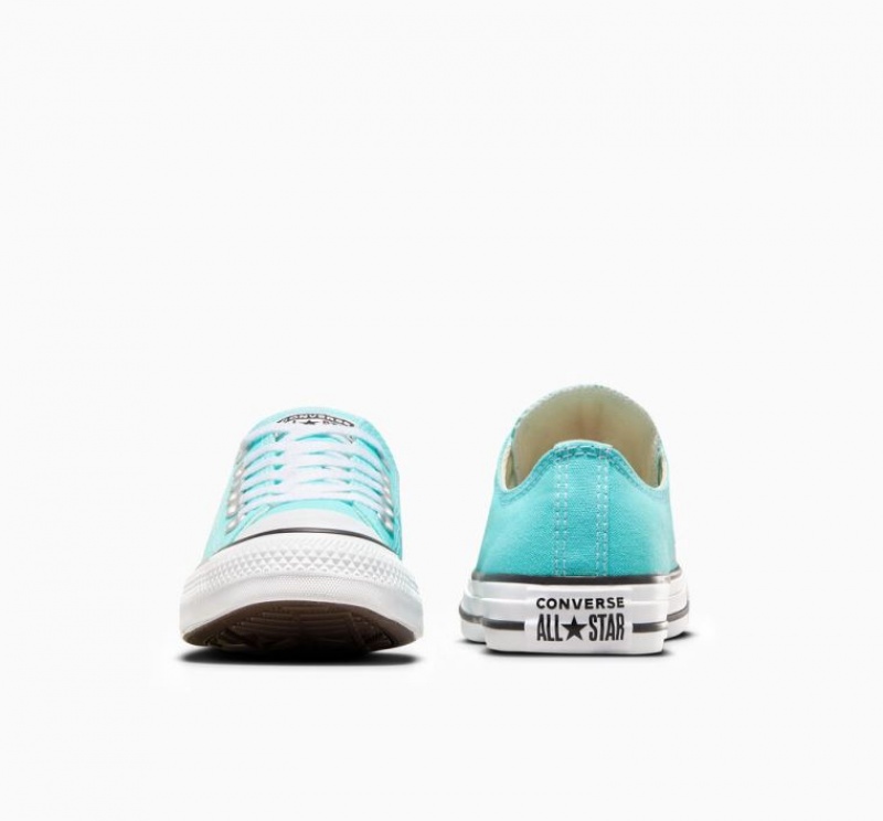 Blue Converse Chuck Taylor All Star Men's Low Tops | NZ MJBGQ5629