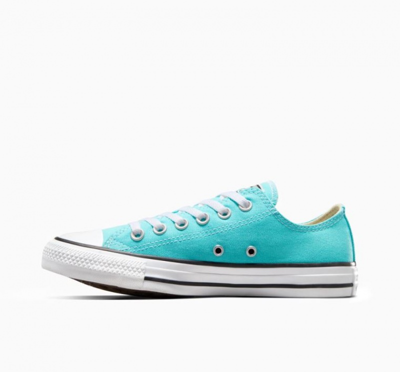 Blue Converse Chuck Taylor All Star Men's Low Tops | NZ MJBGQ5629