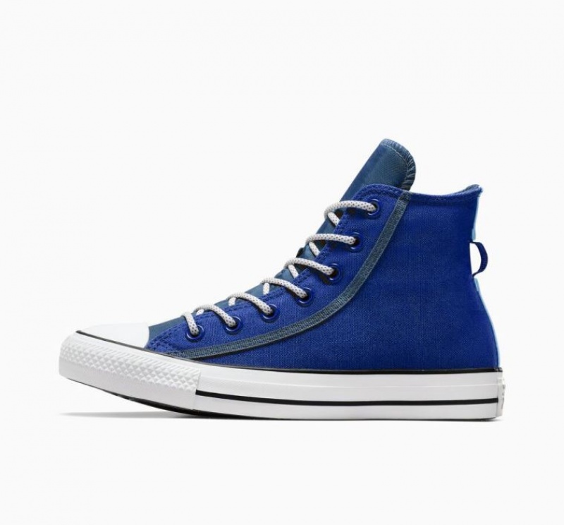 Blue Converse Chuck Taylor All Star Utility Twist Women's High Tops | NZ EXNAQ7810