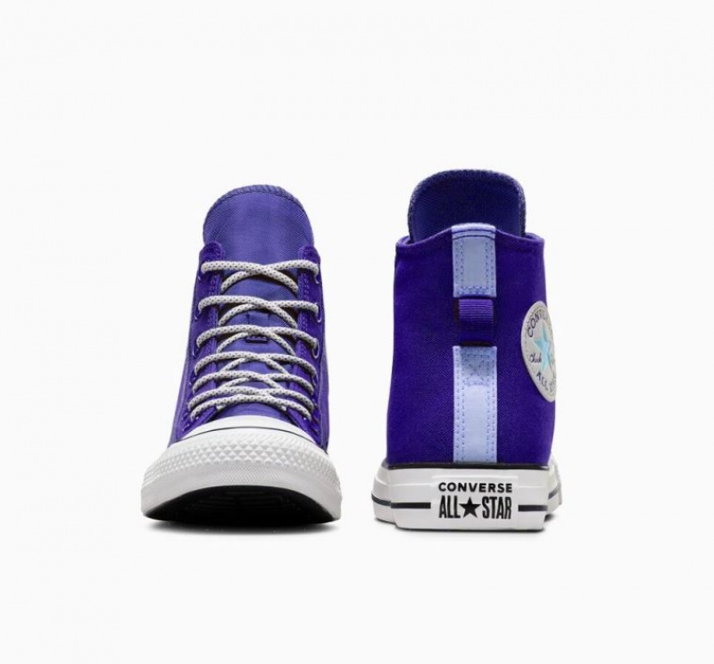 Blue Converse Chuck Taylor All Star Utility Twist Women's High Tops | NZ AYHEO9287