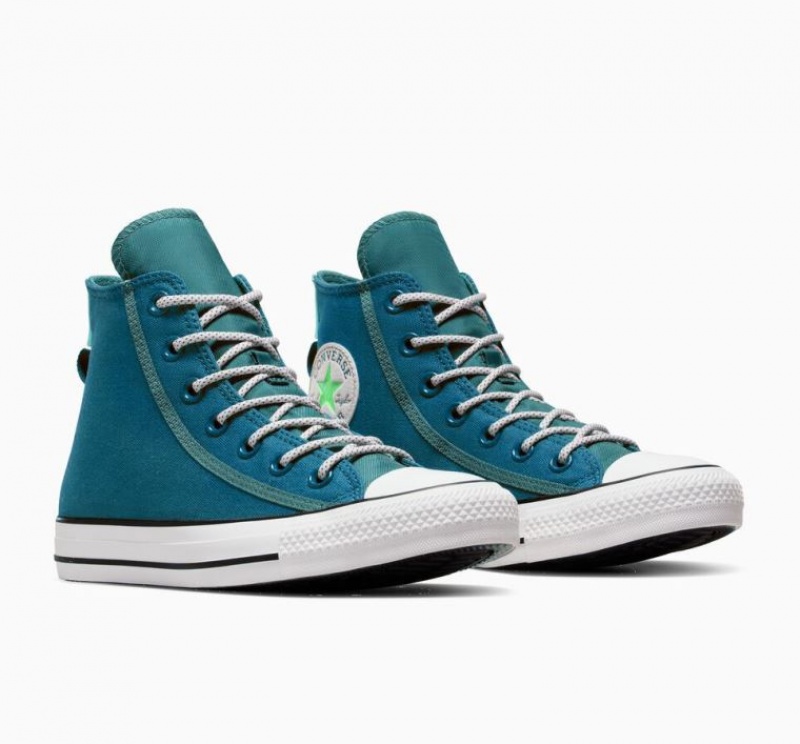 Blue Converse Chuck Taylor All Star Utility Twist Women's High Tops | NZ VDLYP1594