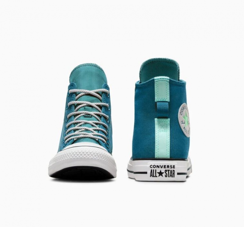 Blue Converse Chuck Taylor All Star Utility Twist Women's High Tops | NZ VDLYP1594