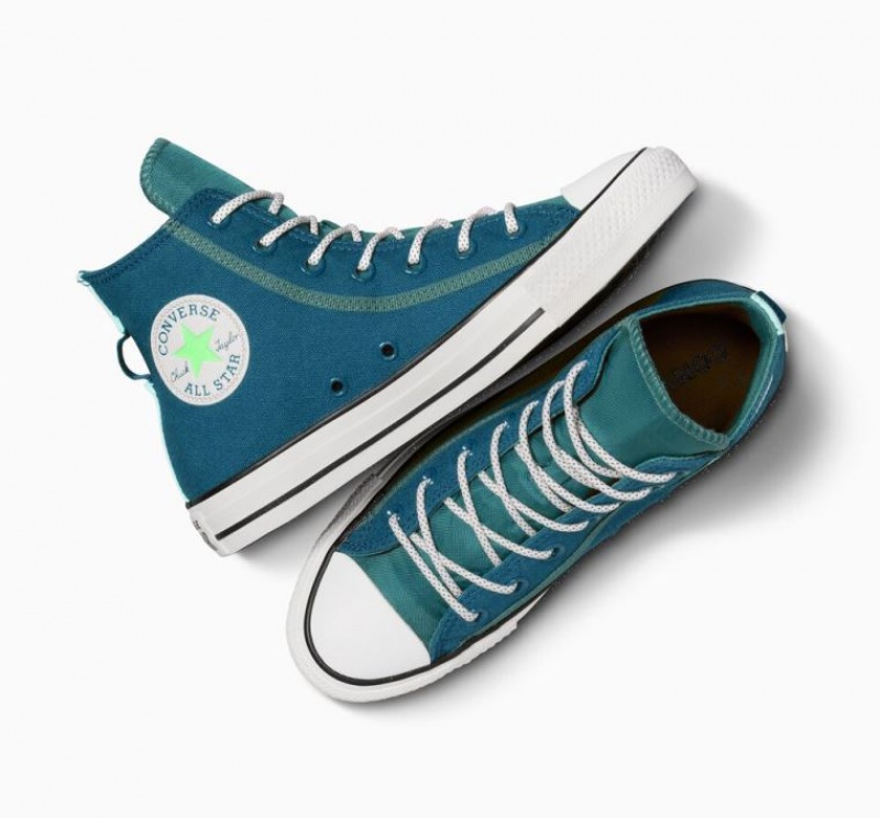 Blue Converse Chuck Taylor All Star Utility Twist Women's High Tops | NZ VDLYP1594