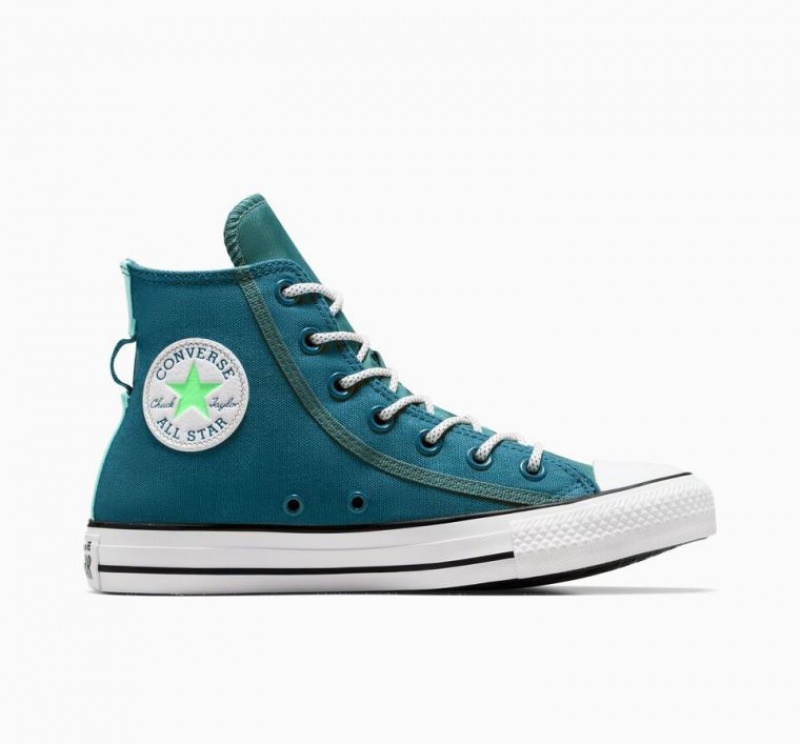 Blue Converse Chuck Taylor All Star Utility Twist Women\'s High Tops | NZ VDLYP1594