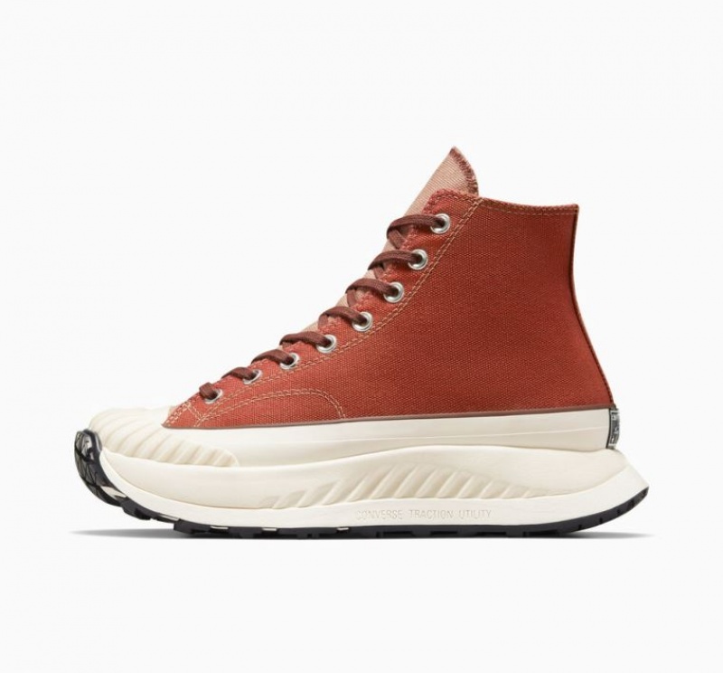 Brown Converse Chuck 70 At-cx Men's High Tops | NZ EWAQT0358