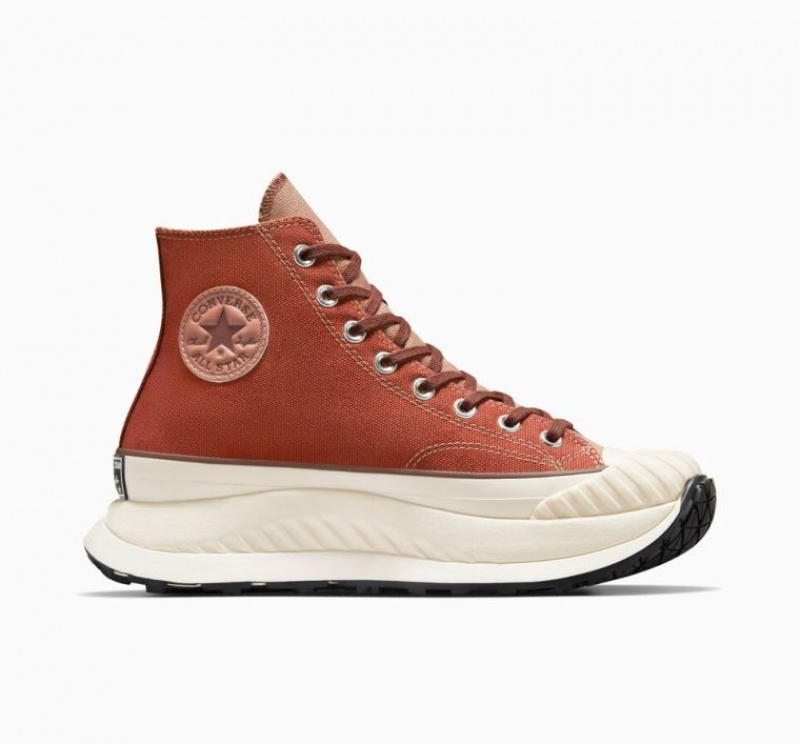 Brown Converse Chuck 70 At-cx Men\'s High Tops | NZ EWAQT0358