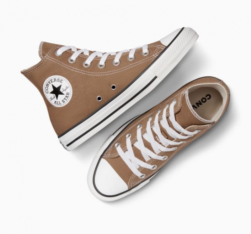 Brown Converse Chuck Taylor All Star Men's High Tops | NZ LGIAN8735