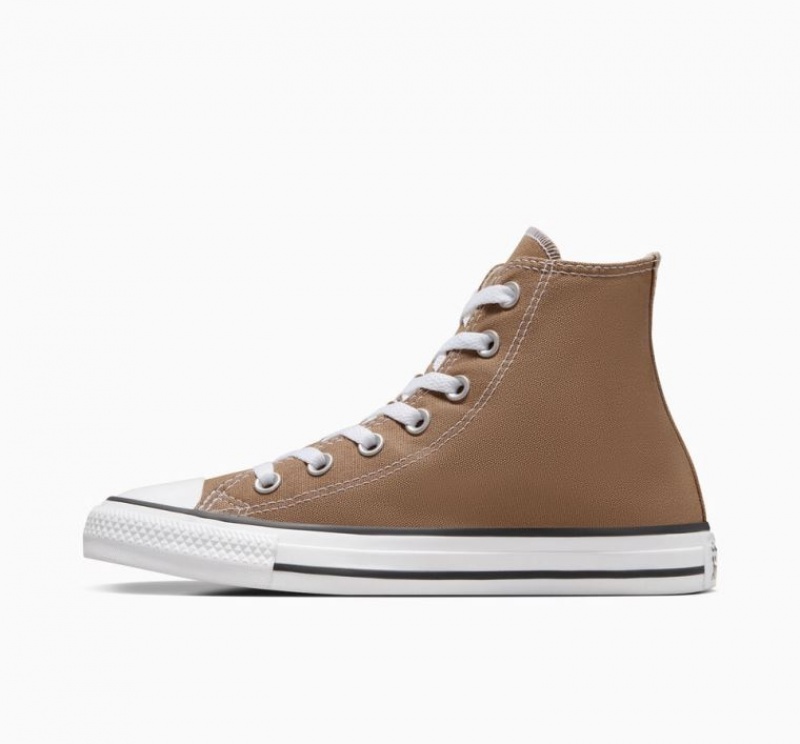 Brown Converse Chuck Taylor All Star Men's High Tops | NZ LGIAN8735