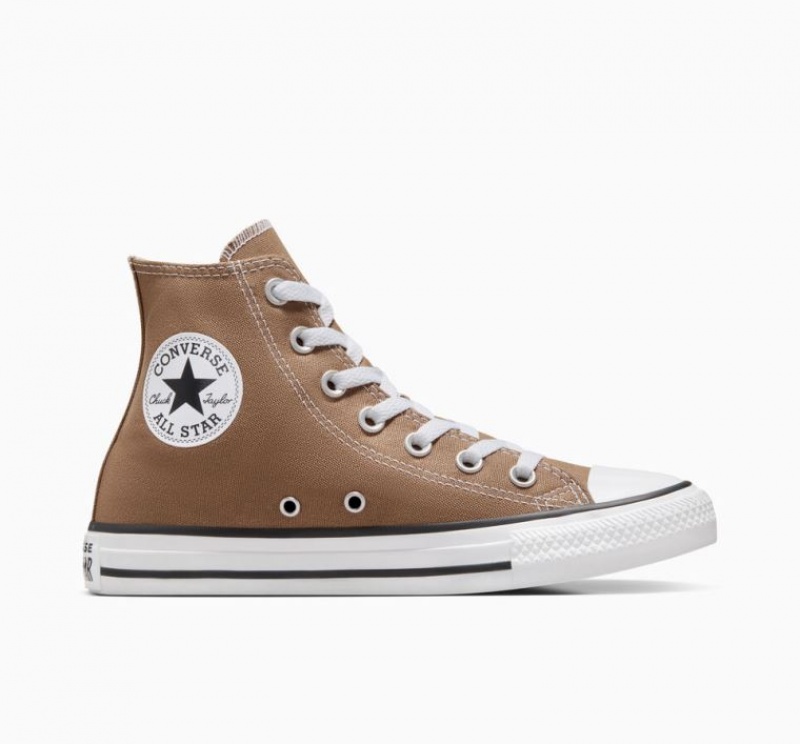 Brown Converse Chuck Taylor All Star Men\'s High Tops | NZ LGIAN8735