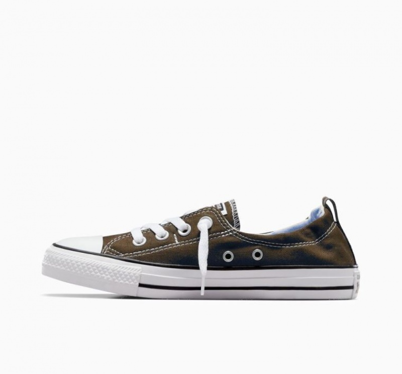 Brown Converse Chuck Taylor All Star Shoreline Slip Women's Low Tops | NZ DENGV6478