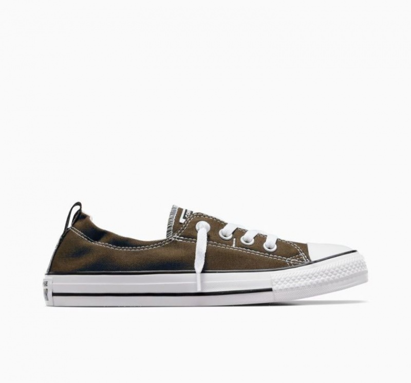 Brown Converse Chuck Taylor All Star Shoreline Slip Women\'s Low Tops | NZ DENGV6478