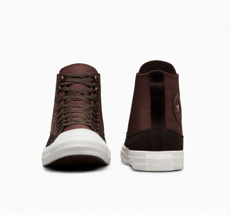 Brown Converse Chuck Taylor All Star Urban Explorer Men's High Tops | NZ IYATQ7586