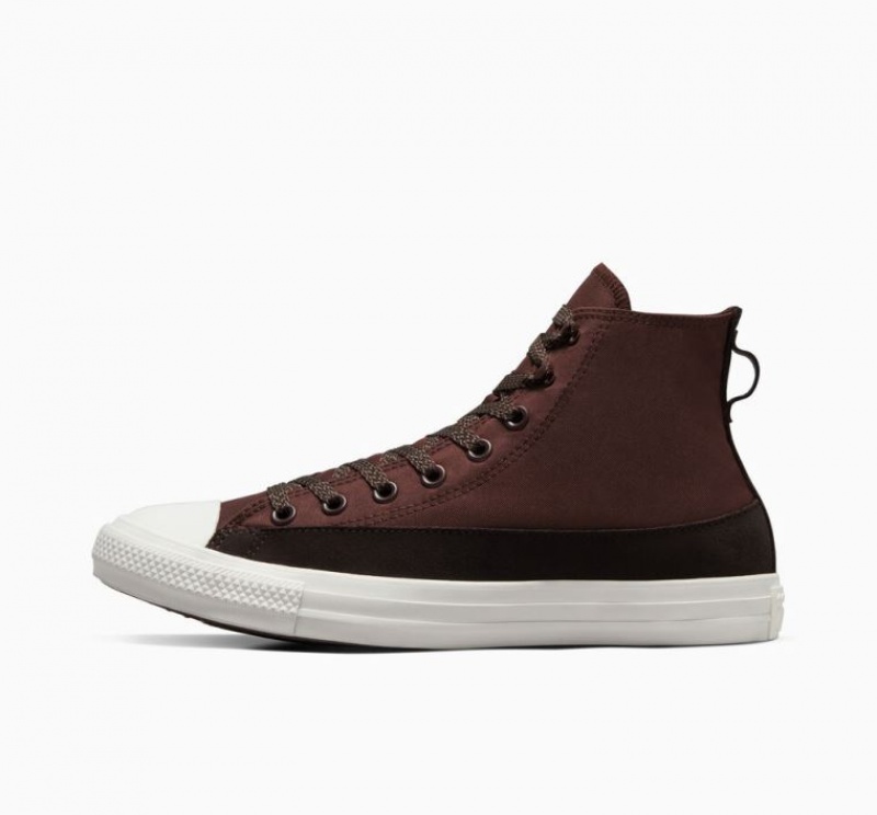 Brown Converse Chuck Taylor All Star Urban Explorer Men's High Tops | NZ IYATQ7586