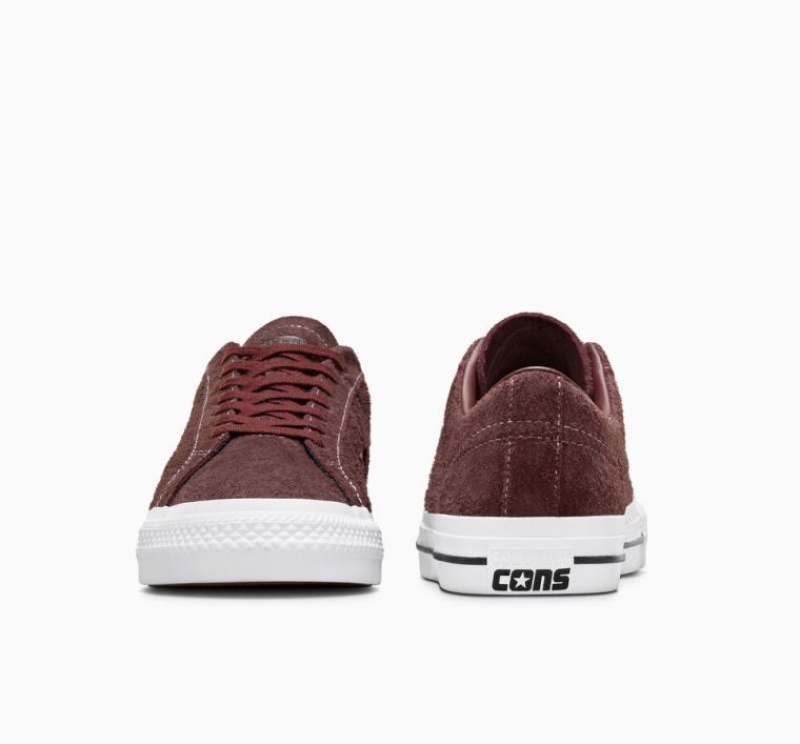 Brown Converse One Star Pro Women's Skate Shoes | NZ LBRCU9062