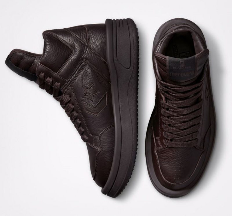 Chocolate Converse X Drkshdw Turbowpn Men's Sneakers | NZ YSCUL1528