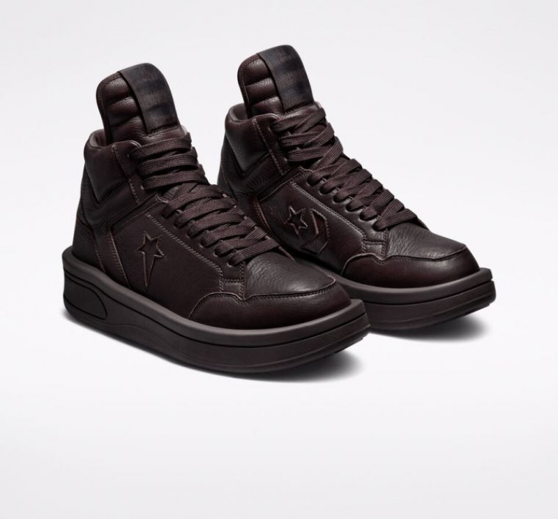 Chocolate Converse X Drkshdw Turbowpn Men's Sneakers | NZ YSCUL1528