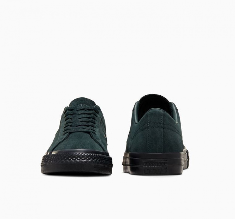 Dark Green Converse One Star Pro Women's Skate Shoes | NZ ANYCI2593