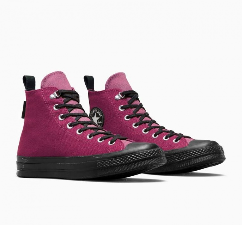 Fuchsia Converse Chuck 70 Gore-tex Men's High Tops | NZ FIPNV9680