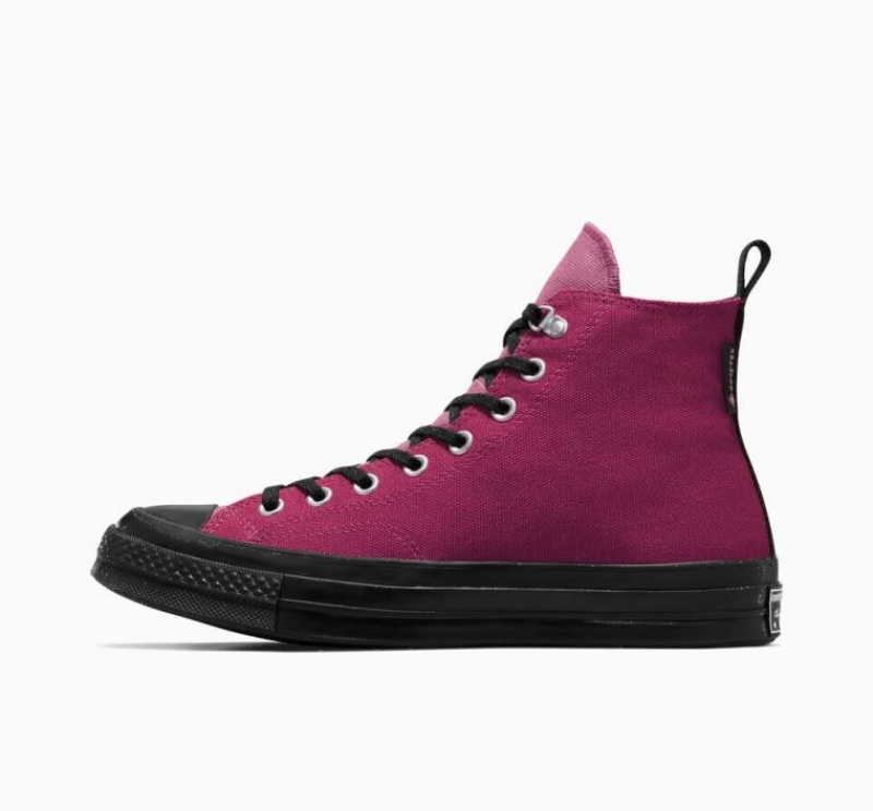 Fuchsia Converse Chuck 70 Gore-tex Men's High Tops | NZ FIPNV9680