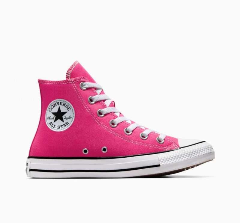 Fuchsia Converse Chuck Taylor All Star Men\'s High Tops | NZ KNIAY5092