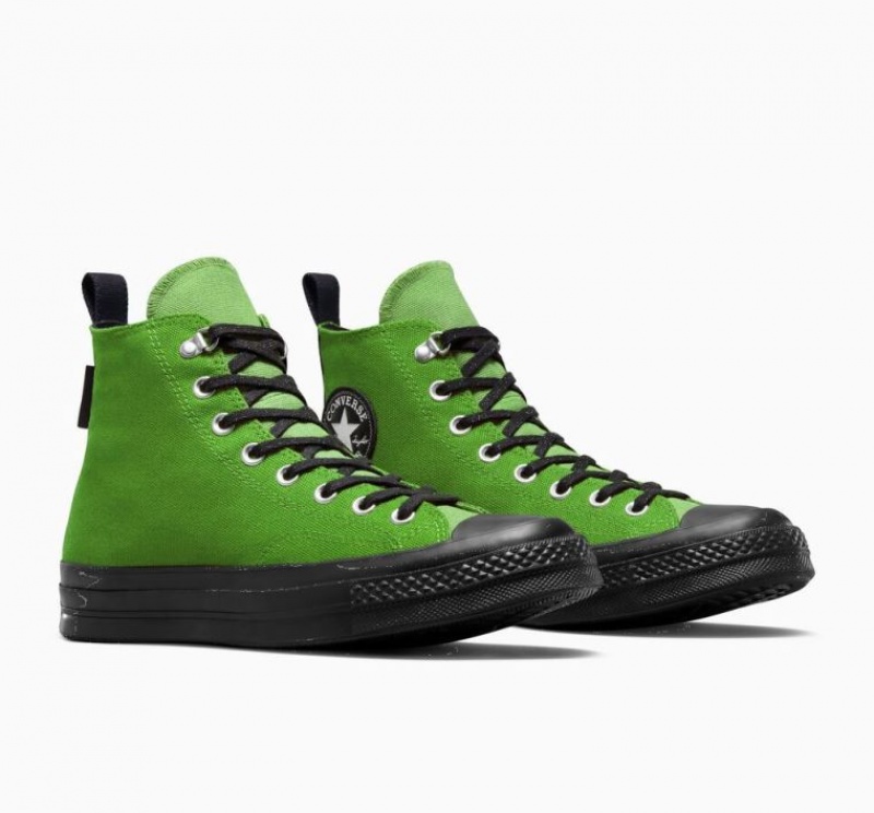 Green Converse Chuck 70 Gore-tex Men's High Tops | NZ VOGWS7639