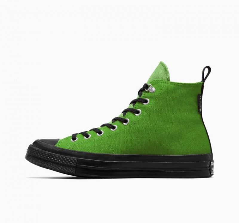 Green Converse Chuck 70 Gore-tex Men's High Tops | NZ VOGWS7639