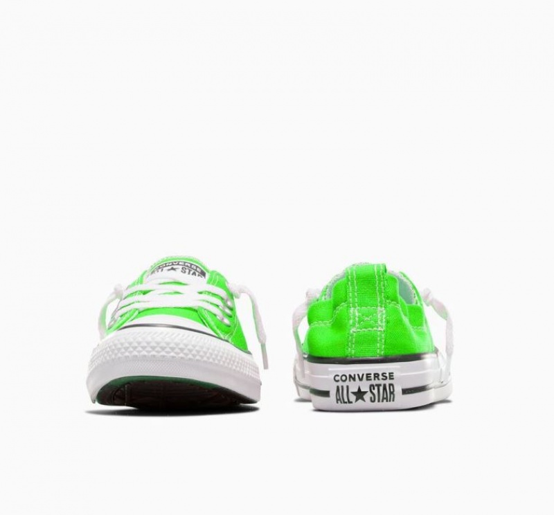 Green Converse Chuck Taylor All Star Shoreline Slip Women's Low Tops | NZ TUFLY3259