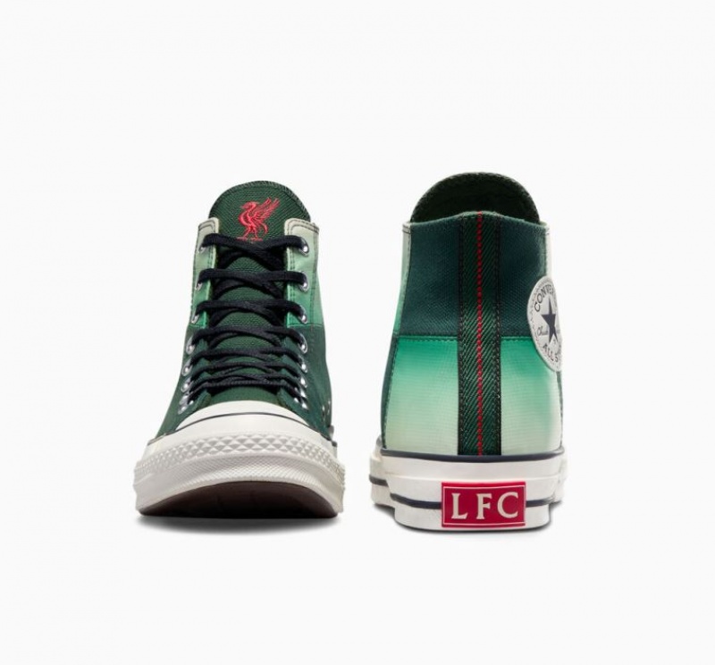 Green Converse X LFC Chuck 70 Men's High Tops | NZ DXFOC0274