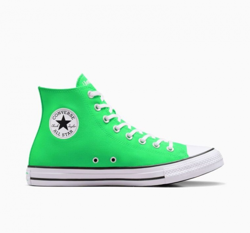 Green Converse X LFC Chuck Taylor All Star Men\'s High Tops | NZ FQODM7894