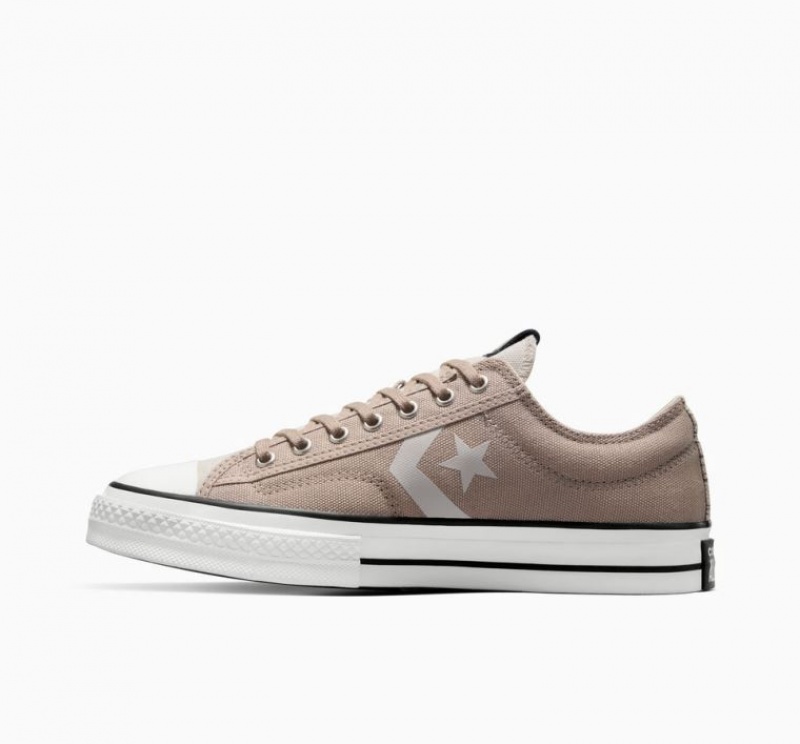 Grey Converse Star Player 76 Men's Low Tops | NZ FZHVE1829