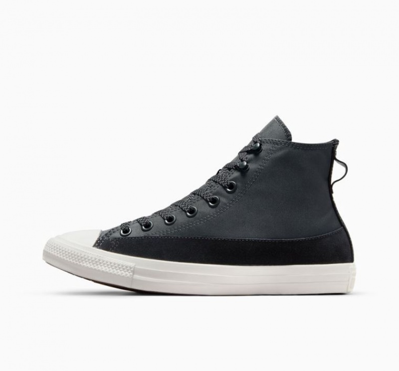 Grey / Black Converse Chuck Taylor All Star Urban Explorer Men's High Tops | NZ VEYBK5296