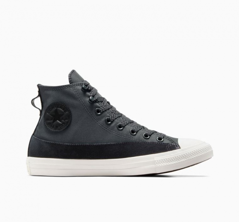 Grey / Black Converse Chuck Taylor All Star Urban Explorer Men\'s High Tops | NZ VEYBK5296