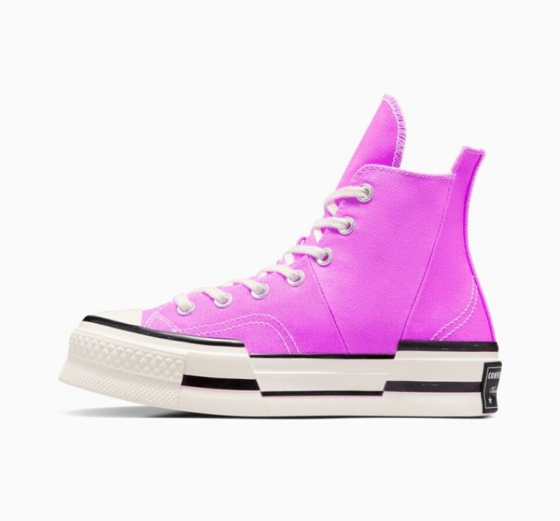 Lavender Converse Chuck 70 Plus Women's High Tops | NZ GCEUD2071