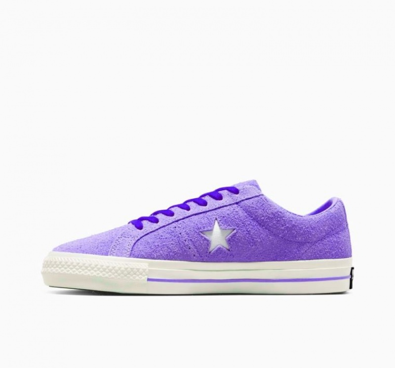 Lavender Converse X Awake NY One Star Pro Men's Low Tops | NZ FYSEO6905