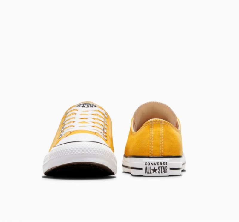 Lemon Converse Chuck Taylor All Star Men's Low Tops | NZ ETYJM1369