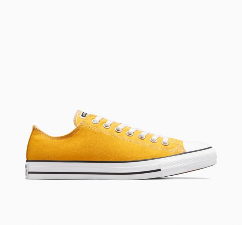 Lemon Converse Chuck Taylor All Star Men\'s Low Tops | NZ ETYJM1369