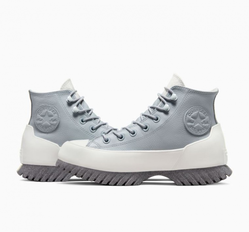 Light Blue Converse Chuck Taylor All Star Lugged Winter 2.0 Men's High Tops | NZ SNTZK8569