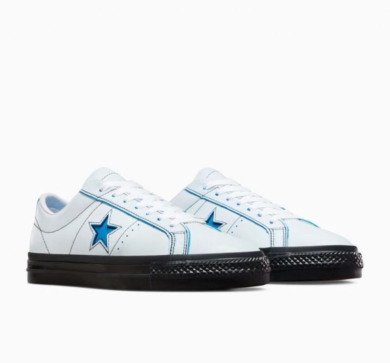 Light Blue Converse Eddie Cernicky One Star Pro Men's Low Tops | NZ BFLMP9275