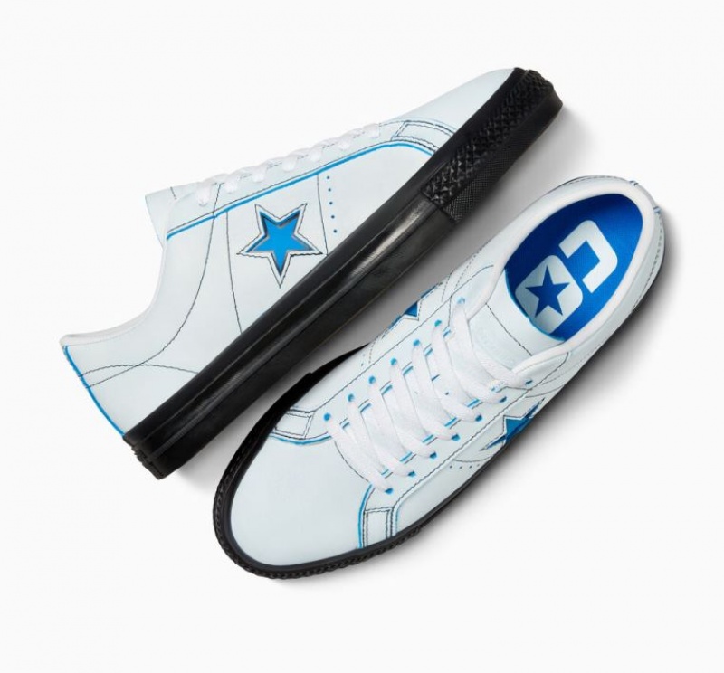 Light Blue Converse Eddie Cernicky One Star Pro Men's Low Tops | NZ BFLMP9275