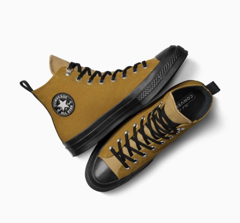 Light Brown Converse Chuck 70 Gore-tex Men's High Tops | NZ PGMTI4091